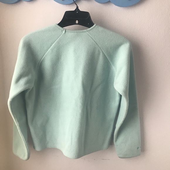 light blue fleece pullover - Picture 2 of 3
